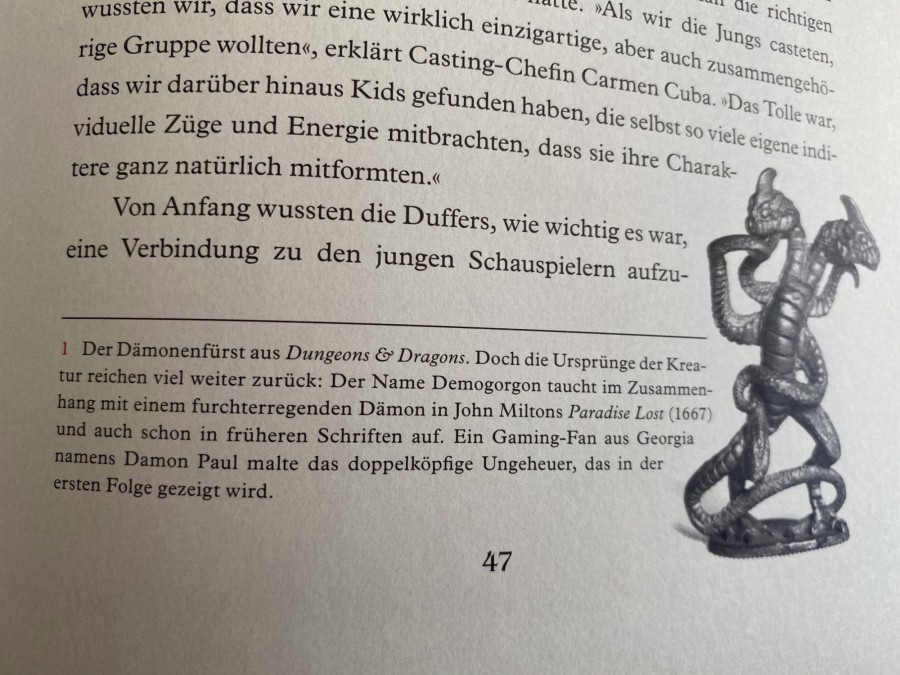 Fußnote aus Stranger Things, das offizielle Begleitbuch